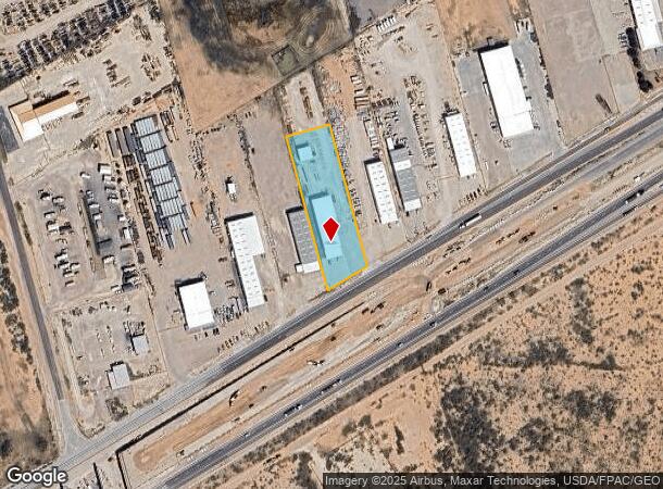  8296 W Interstate 20, Midland, TX Parcel Map