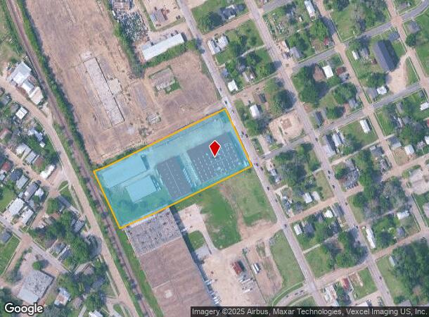 814 Sw Evangeline Trwy, Lafayette, LA Parcel Map