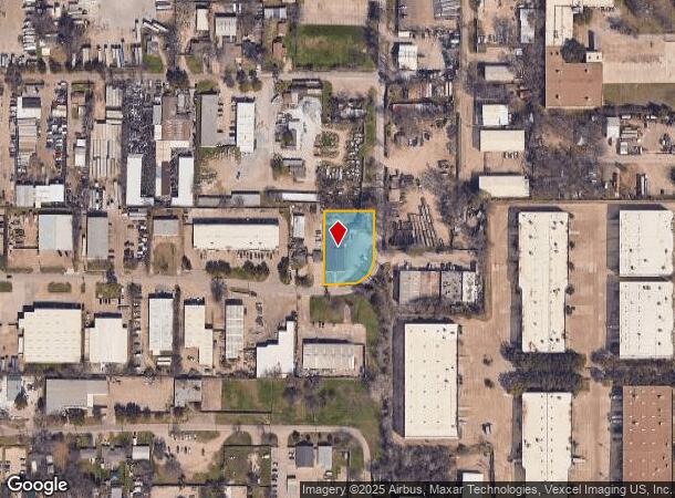 2725 Hinton Dr, Irving, TX Parcel Map