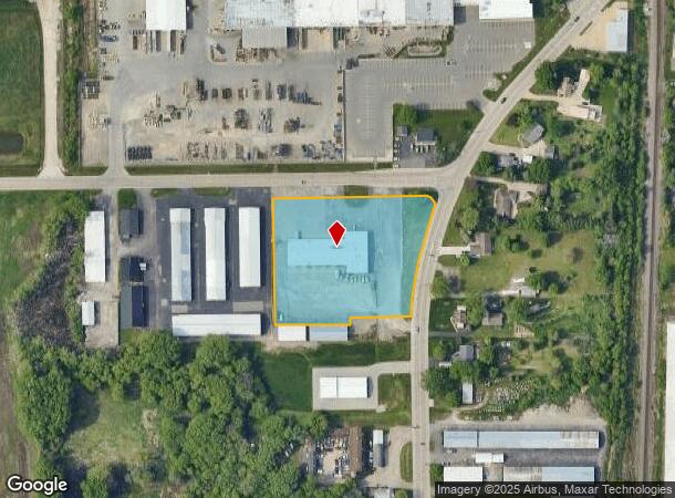 2705 Harrison St, Oshkosh, WI Parcel Map