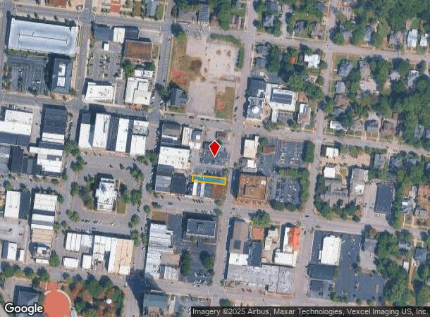  103 N Spring St, Murfreesboro, TN Parcel Map