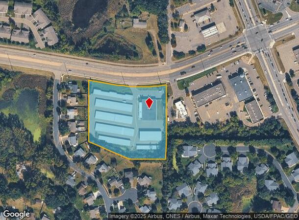 500 Bunker Lake Blvd Nw, Anoka, MN Parcel Map