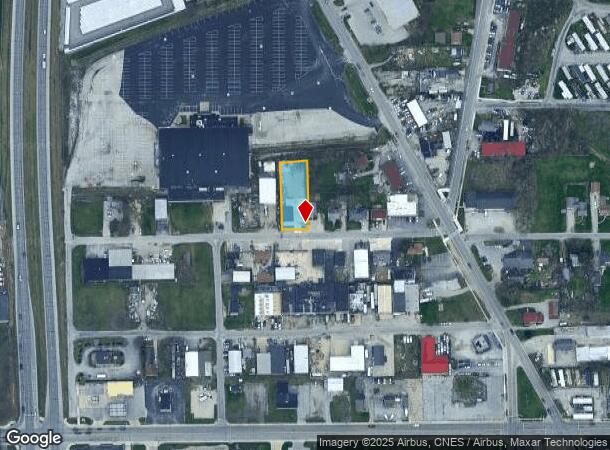  517 E Hawthorne St, Fort Wayne, IN Parcel Map