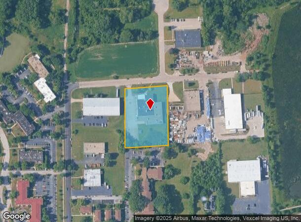  1665 Mallette Rd, Aurora, IL Parcel Map