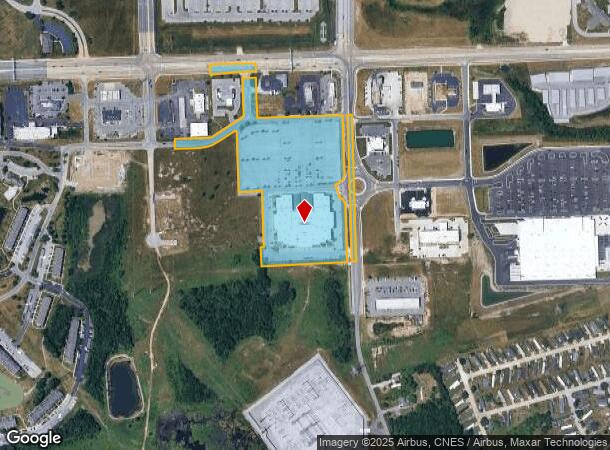 3930 E Dupont Rd, Fort Wayne, IN Parcel Map