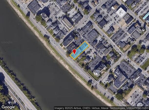 1206 Kanawha Blvd E, Charleston, WV Parcel Map