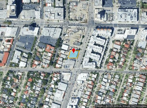  735 S La Brea Ave, Los Angeles, CA Parcel Map