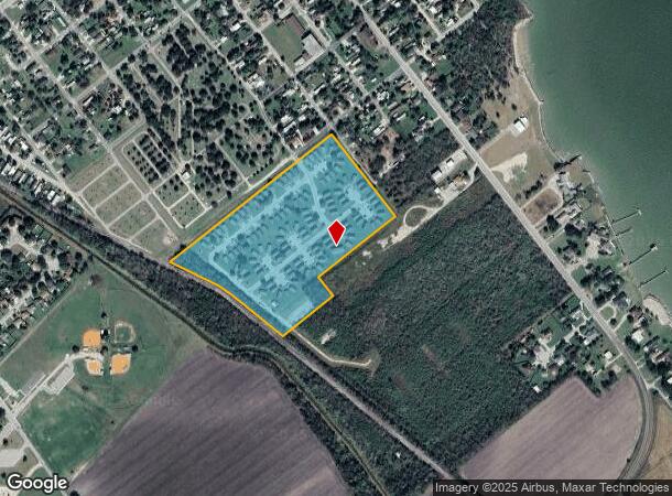 Sea Shell, Port Lavaca, TX Parcel Map