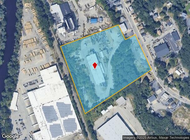1226 Mendon Rd, Cumberland, RI Parcel Map