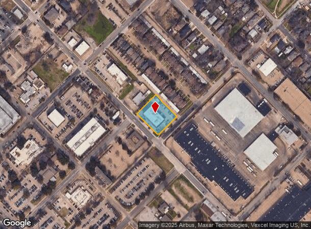  408 N Haskell Ave, Dallas, TX Parcel Map