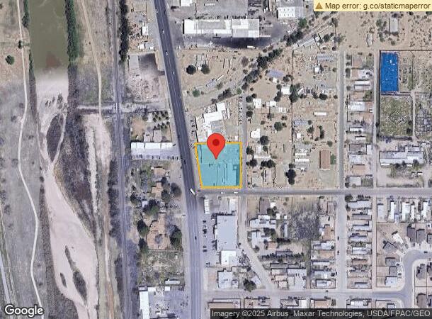  7250 Doniphan Dr, Canutillo, TX Parcel Map