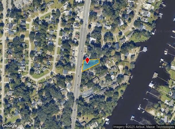  1851 University Blvd S, Jacksonville, FL Parcel Map