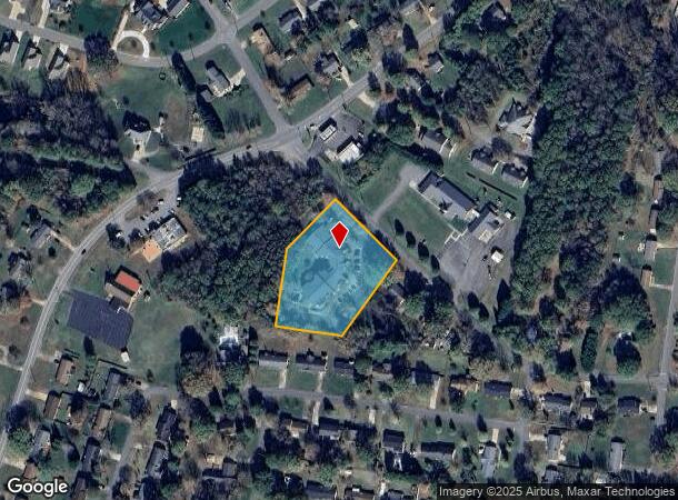 715 Dellinger Rd, Shelby, NC Parcel Map
