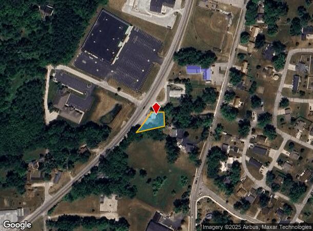  1108 N Indiana Ave, Syracuse, IN Parcel Map