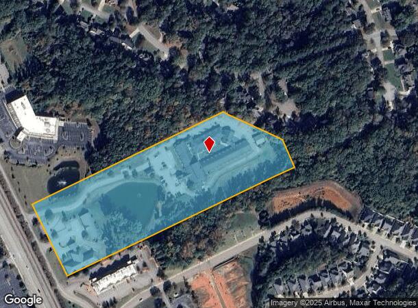  7142 Woodrow St, Irmo, SC Parcel Map