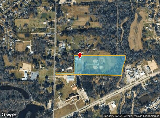 9686 Blackwater Rd, Baker, LA Parcel Map