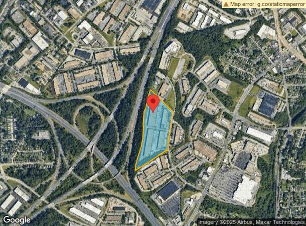  3600 Commerce Dr, Halethorpe, MD Parcel Map