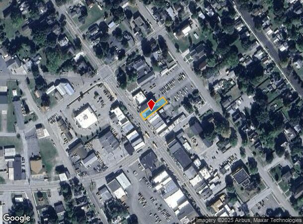 182 Main St, Dansville, NY Parcel Map