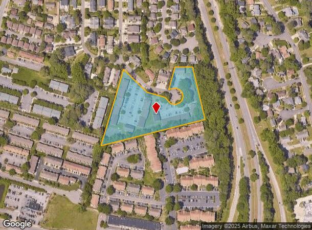 2208 Acorn Cv, Virginia Beach, VA Parcel Map