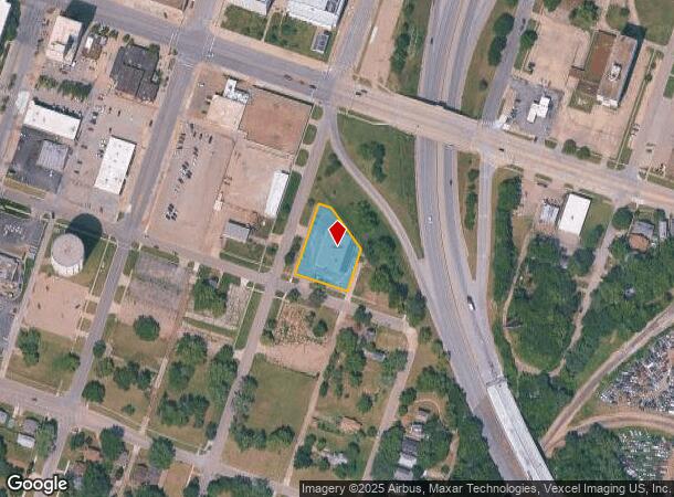 1020 Se Monroe St, Topeka, KS Parcel Map