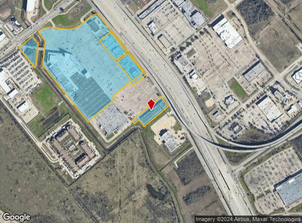  20710 Gulf Fwy, Webster, TX Parcel Map