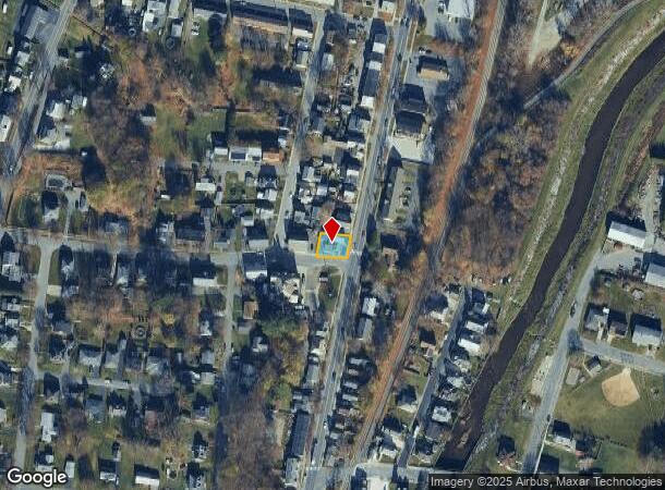 110 Columbia St, Adams, MA Parcel Map