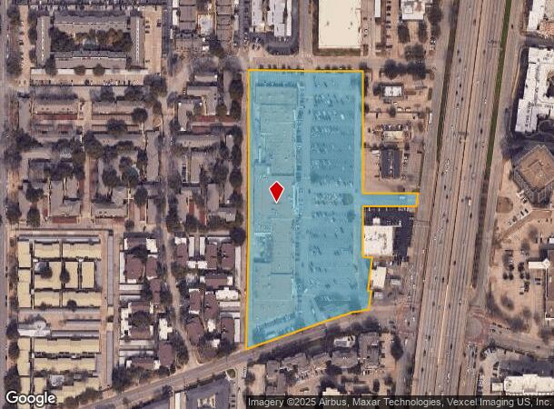  10455 N Central Expy, Dallas, TX Parcel Map