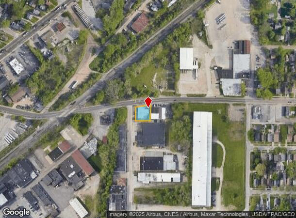  1464 Waterloo Rd, Barberton, OH Parcel Map