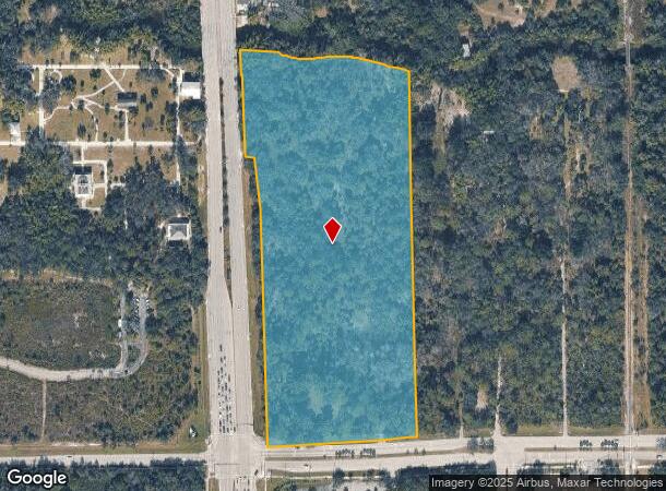  8661 Corkscrew Rd, Estero, FL Parcel Map