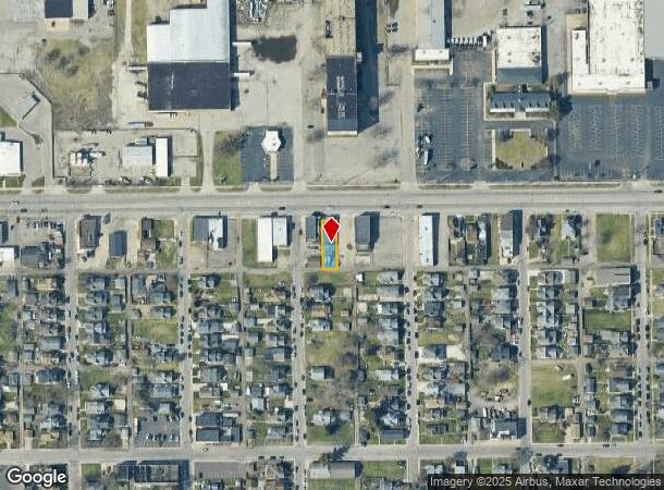  2018 W Western Ave, South Bend, IN Parcel Map