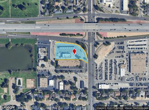 7202 Indiana Ave, Lubbock, TX Parcel Map