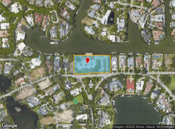  553 Galleon Dr, Naples, FL Parcel Map