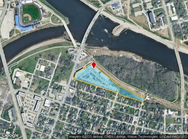 1405 Se 1St St, Des Moines, IA Parcel Map