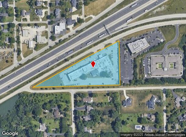  300 S Frontage Rd, Burr Ridge, IL Parcel Map