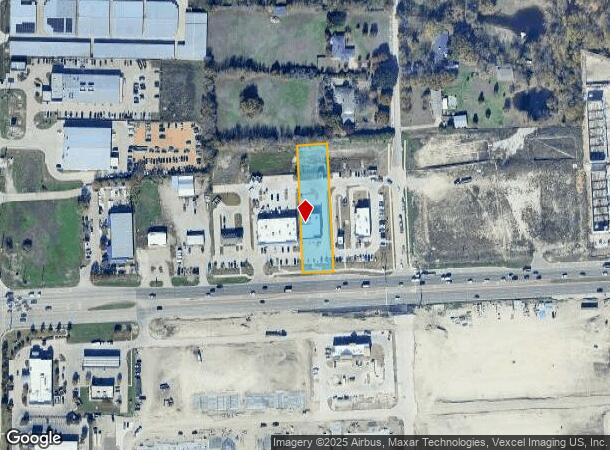  8700 W University Dr, Mckinney, TX Parcel Map