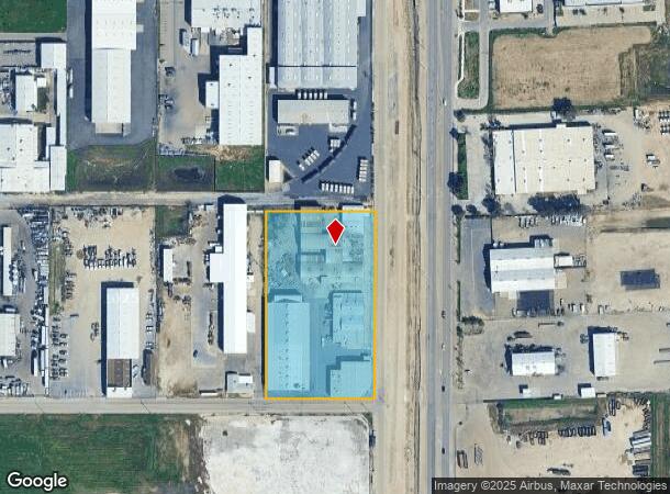 2660 S Chestnut Ave, Fresno, CA Parcel Map