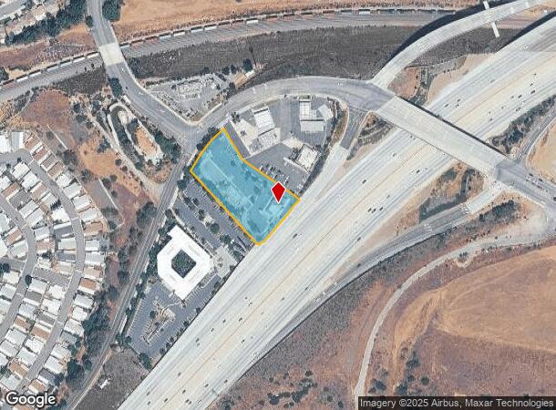 4718 Green River Rd, Corona, CA Parcel Map