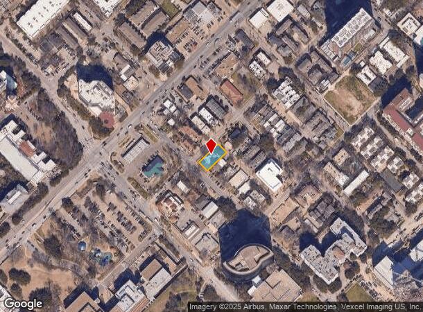  3622 Fairmount St, Dallas, TX Parcel Map