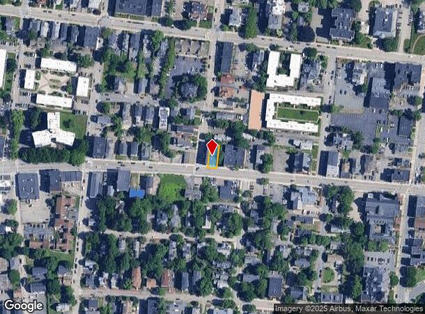  203 Pleasant St, Worcester, MA Parcel Map