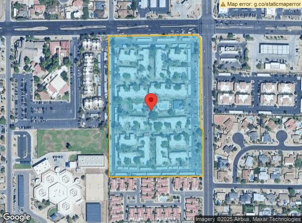  3935 E Greenway Rd, Phoenix, AZ Parcel Map