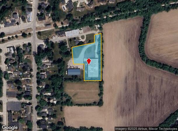 6007 S Railroad St, Burlington, WI Parcel Map