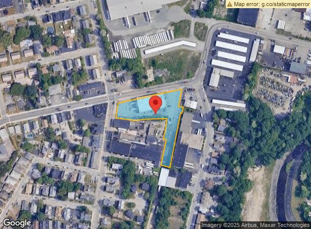  640 Winter St, Woonsocket, RI Parcel Map