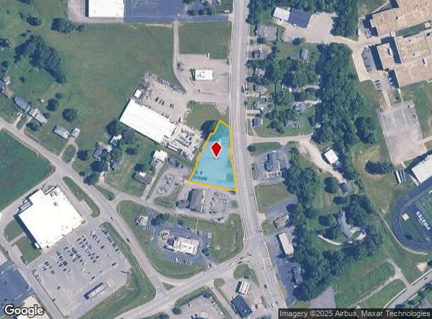 1085 Market St, Charlestown, IN Parcel Map