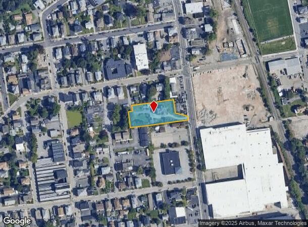  1192 Broad St, Central Falls, RI Parcel Map