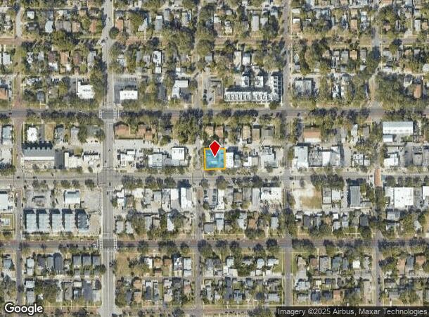  2663 Central Ave, Saint Petersburg, FL Parcel Map