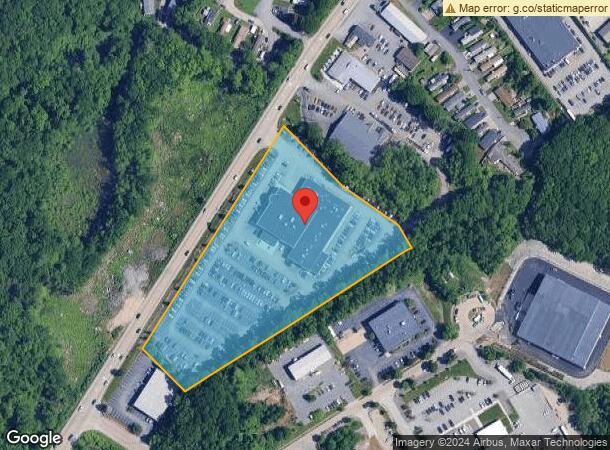  163 Washington St, Auburn, MA Parcel Map