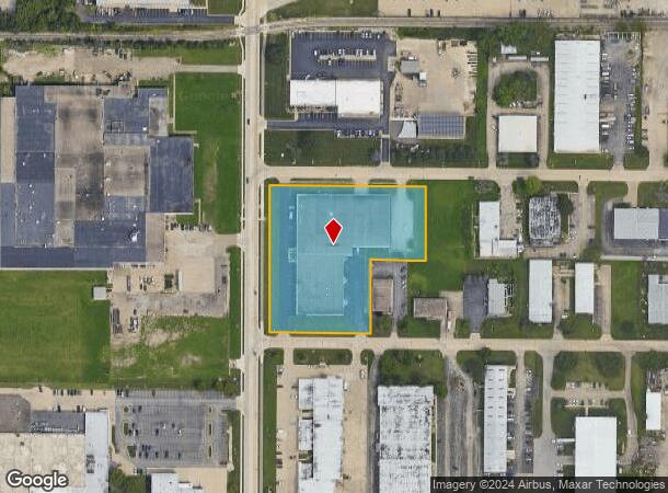  8300 N University St, Peoria, IL Parcel Map