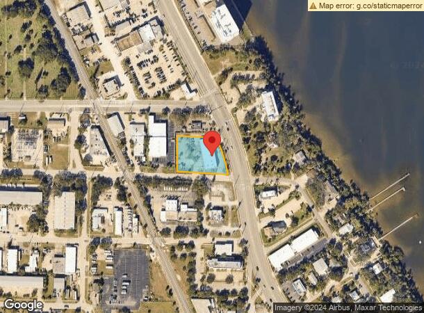  1504 S Harbor City Blvd, Melbourne, FL Parcel Map