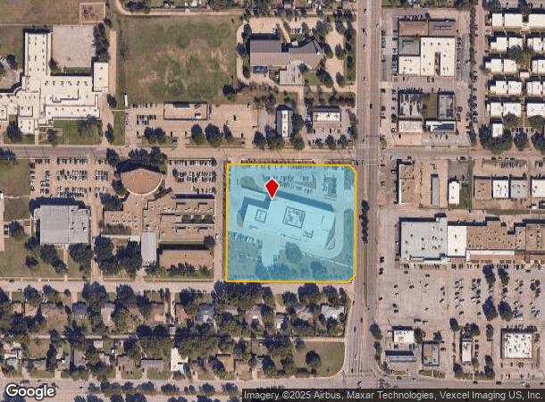 1835 Walnut St, Grand Prairie, TX Parcel Map