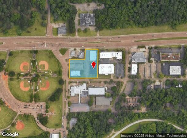 1425 Lakeland Dr, Jackson, MS Parcel Map